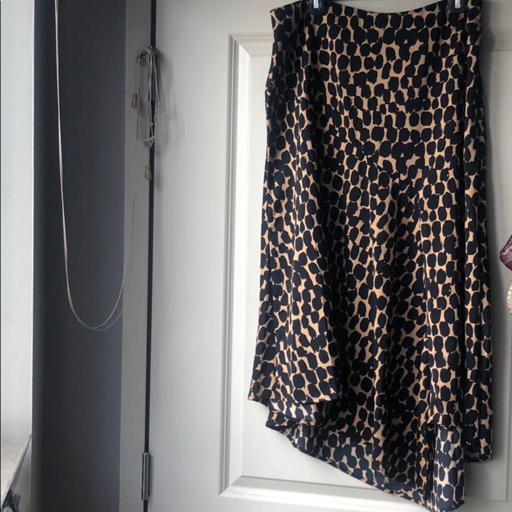 Leopard Asymmetrical Skirt!